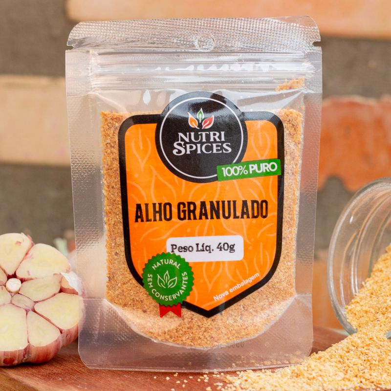 Alho Granulado Areia 40g