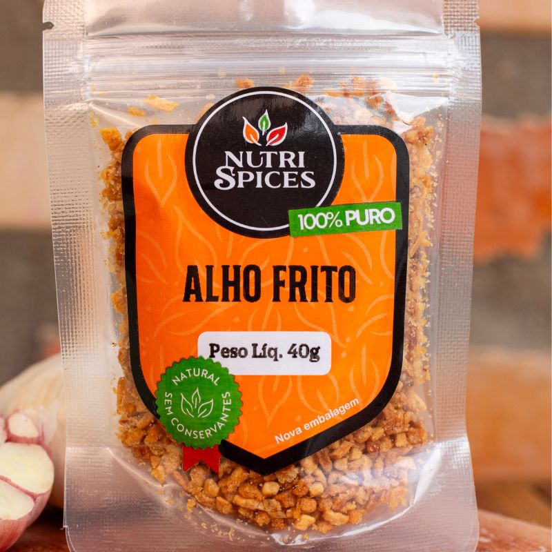 ALHO FRITO POUCH 40G