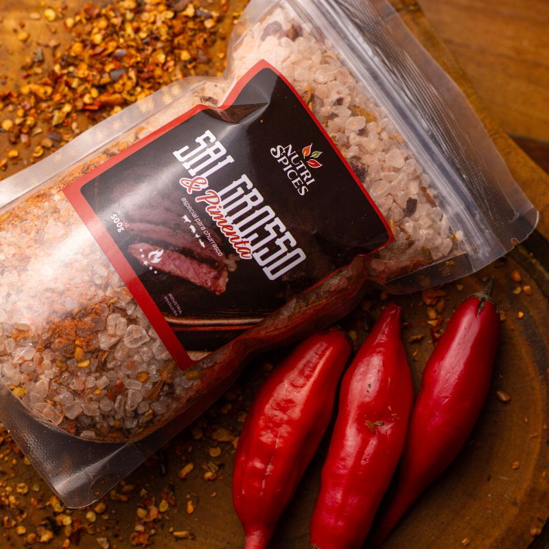 SAL BBQ PIMENTA POUCH 500G