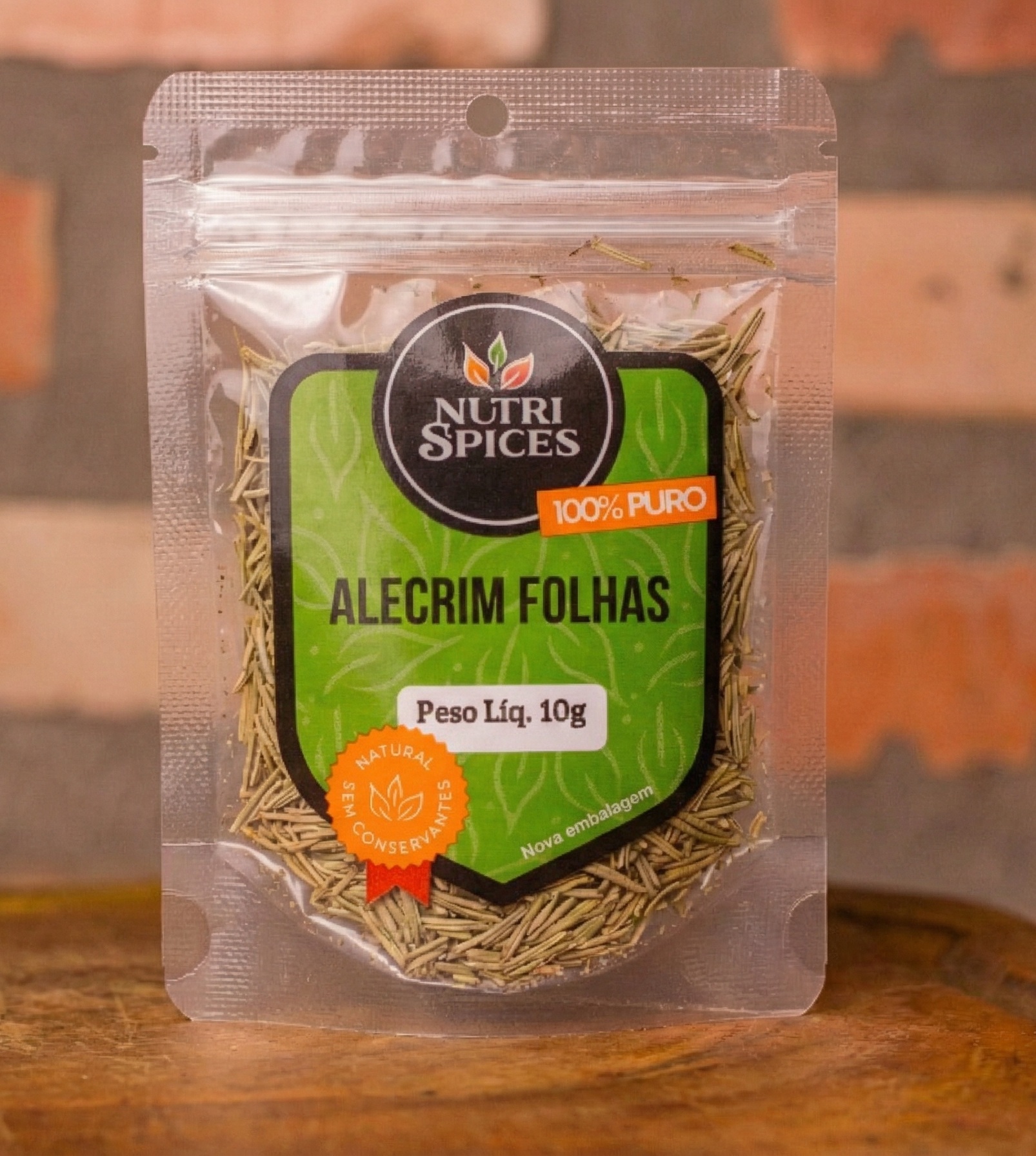 ALECRIM EM FLOCOS POUCH 10G