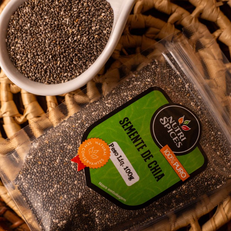 SEMENTE CHIA POUCH 100G